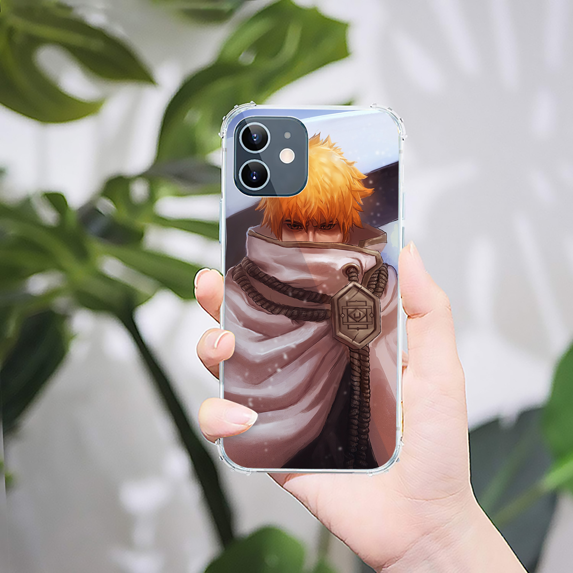 （画像用） ブリーチ BLEACH 【iPhone 12シリーズ対応】透明スマホケース（クリアソフトケース）